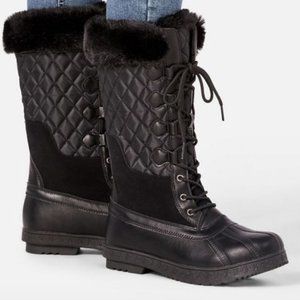 NEW Lace-up Snow Boots